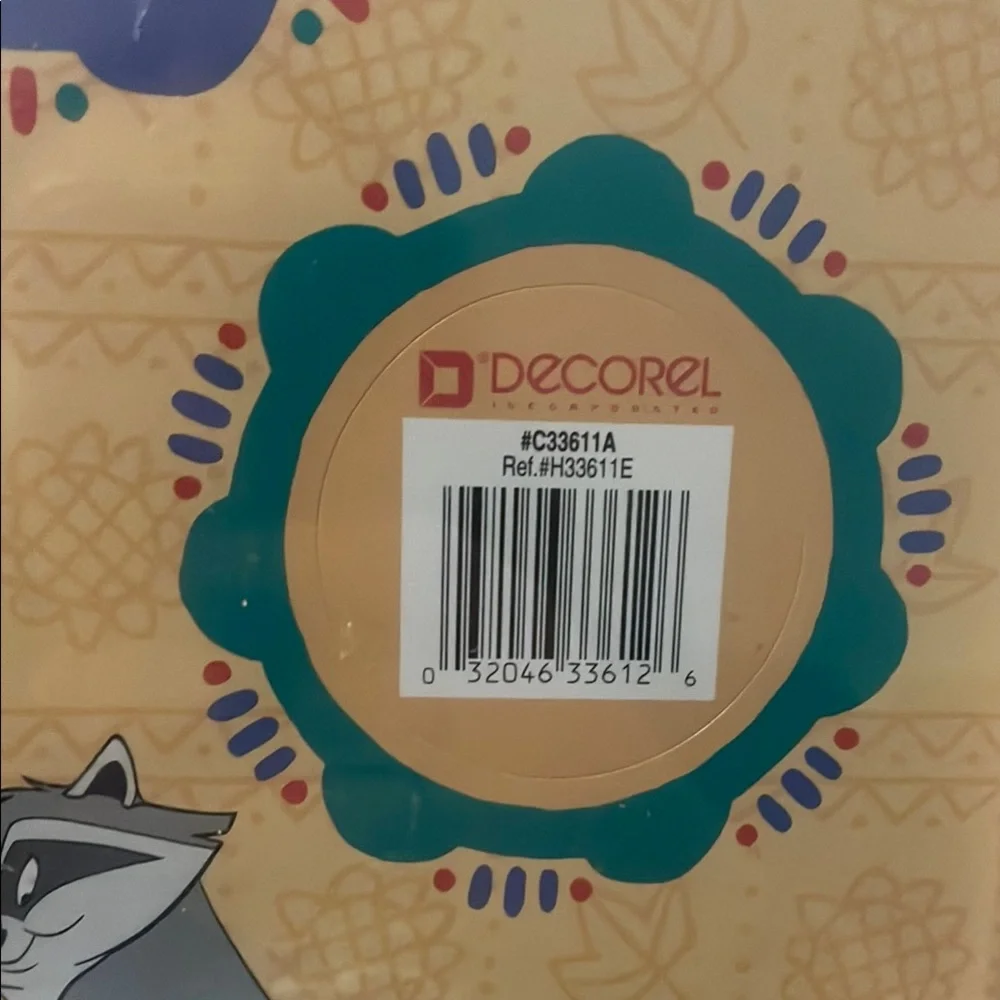 Vintage Disney Pocahontas White Photo Frame - Character Themed Home Accent